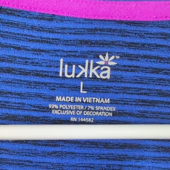 Lukka Striped Blue And Purple Jacket - Picture 2 of 5